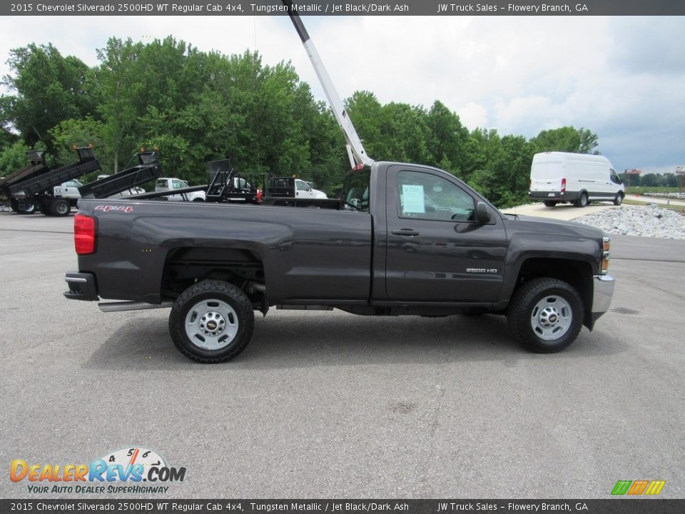 2015 Chevrolet Silverado 2500HD WT Regular Cab 4x4 Tungsten Metallic / Jet Black/Dark Ash Photo #6