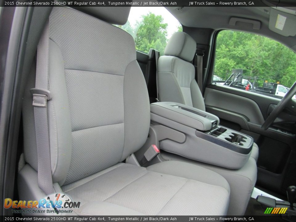 2015 Chevrolet Silverado 2500HD WT Regular Cab 4x4 Tungsten Metallic / Jet Black/Dark Ash Photo #11