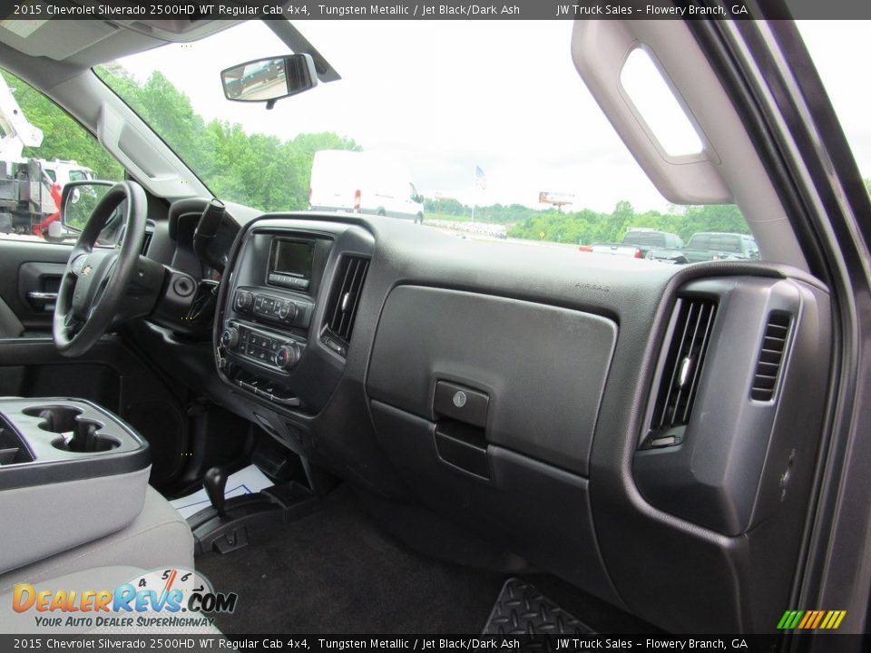 2015 Chevrolet Silverado 2500HD WT Regular Cab 4x4 Tungsten Metallic / Jet Black/Dark Ash Photo #13