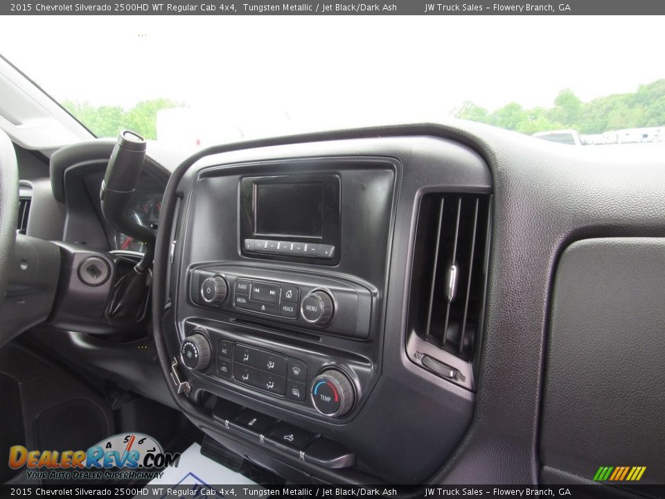 2015 Chevrolet Silverado 2500HD WT Regular Cab 4x4 Tungsten Metallic / Jet Black/Dark Ash Photo #14