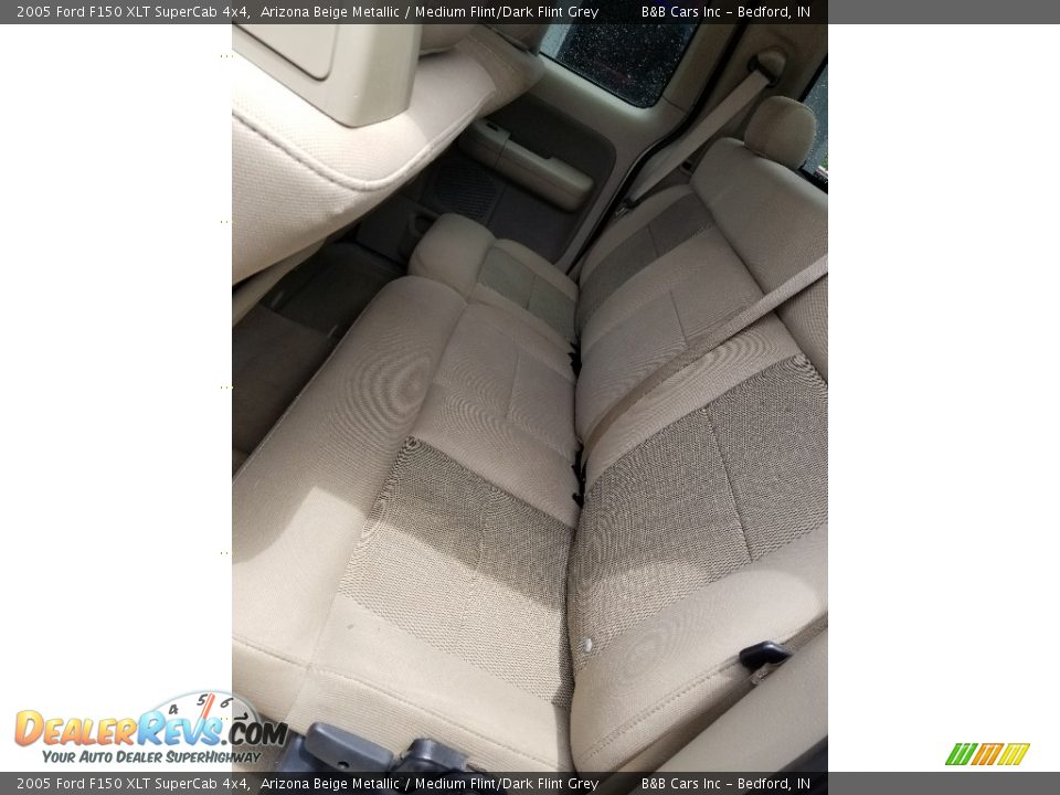 2005 Ford F150 XLT SuperCab 4x4 Arizona Beige Metallic / Medium Flint/Dark Flint Grey Photo #20