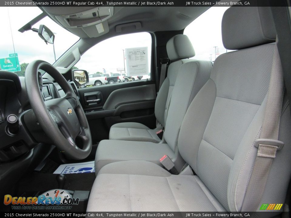 2015 Chevrolet Silverado 2500HD WT Regular Cab 4x4 Tungsten Metallic / Jet Black/Dark Ash Photo #15