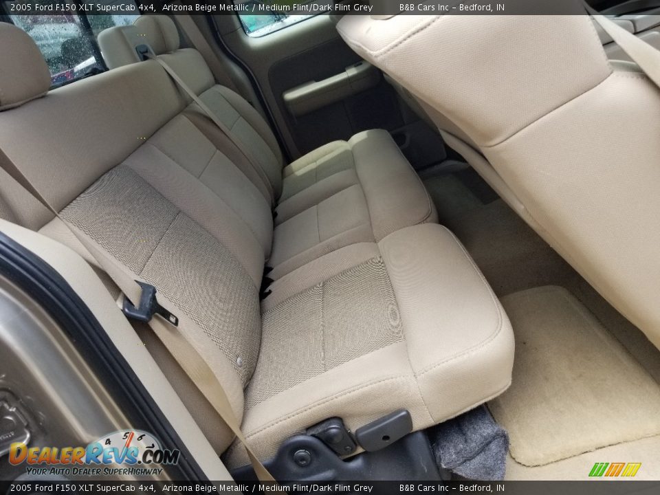 2005 Ford F150 XLT SuperCab 4x4 Arizona Beige Metallic / Medium Flint/Dark Flint Grey Photo #23