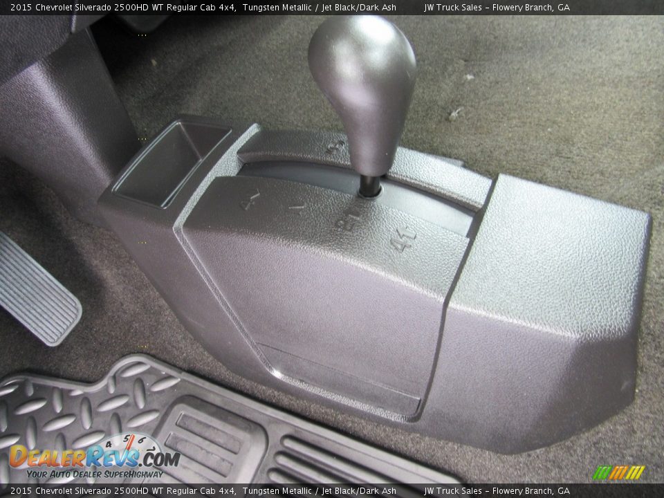 2015 Chevrolet Silverado 2500HD WT Regular Cab 4x4 Tungsten Metallic / Jet Black/Dark Ash Photo #18