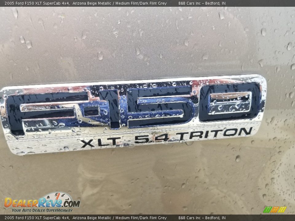 2005 Ford F150 XLT SuperCab 4x4 Arizona Beige Metallic / Medium Flint/Dark Flint Grey Photo #25