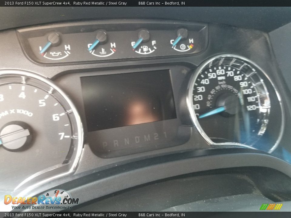 2013 Ford F150 XLT SuperCrew 4x4 Ruby Red Metallic / Steel Gray Photo #20