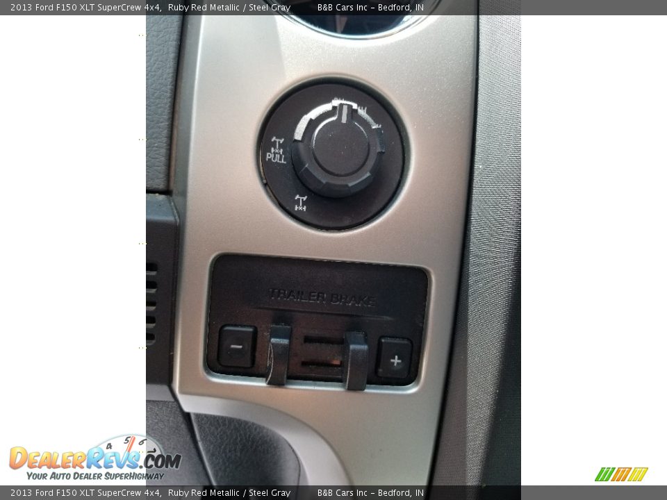 2013 Ford F150 XLT SuperCrew 4x4 Ruby Red Metallic / Steel Gray Photo #22