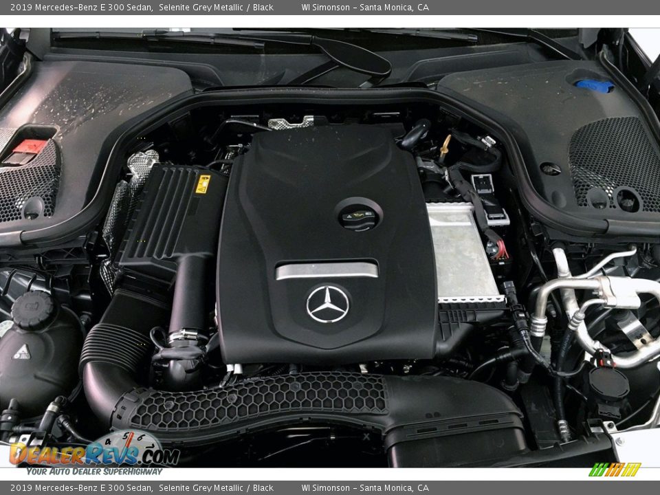 2019 Mercedes-Benz E 300 Sedan Selenite Grey Metallic / Black Photo #8