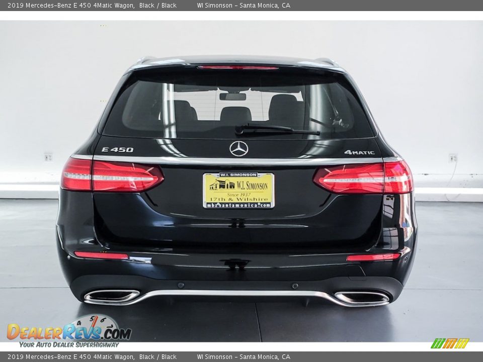 2019 Mercedes-Benz E 450 4Matic Wagon Black / Black Photo #3
