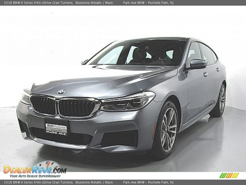 2018 BMW 6 Series 640i xDrive Gran Turismo Bluestone Metallic / Black Photo #1