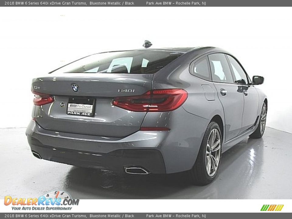 2018 BMW 6 Series 640i xDrive Gran Turismo Bluestone Metallic / Black Photo #4