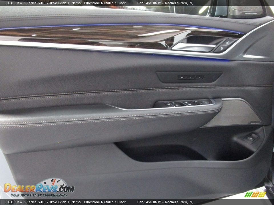 2018 BMW 6 Series 640i xDrive Gran Turismo Bluestone Metallic / Black Photo #7