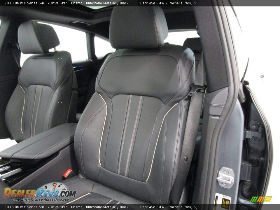 2018 BMW 6 Series 640i xDrive Gran Turismo Bluestone Metallic / Black Photo #8