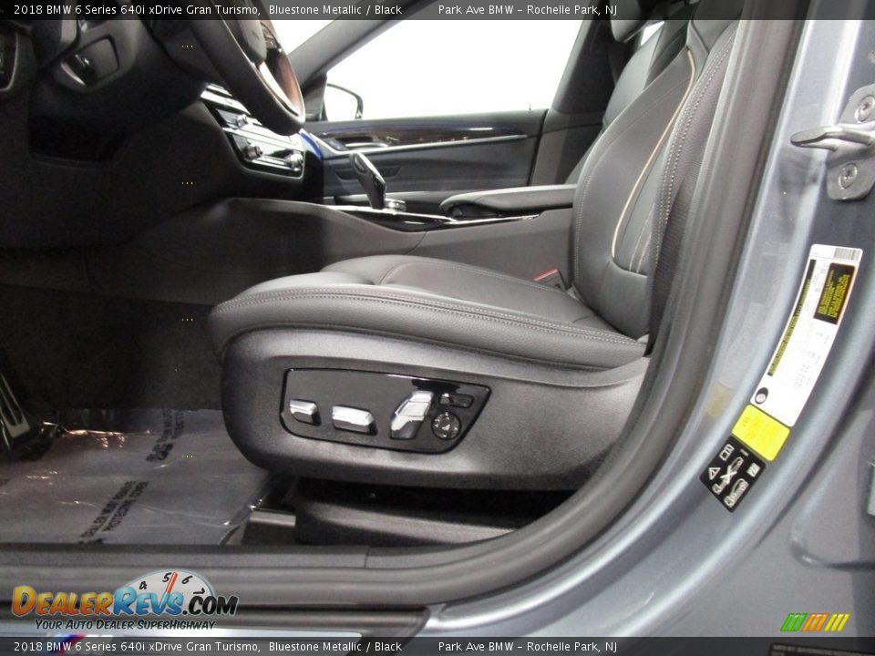 2018 BMW 6 Series 640i xDrive Gran Turismo Bluestone Metallic / Black Photo #9