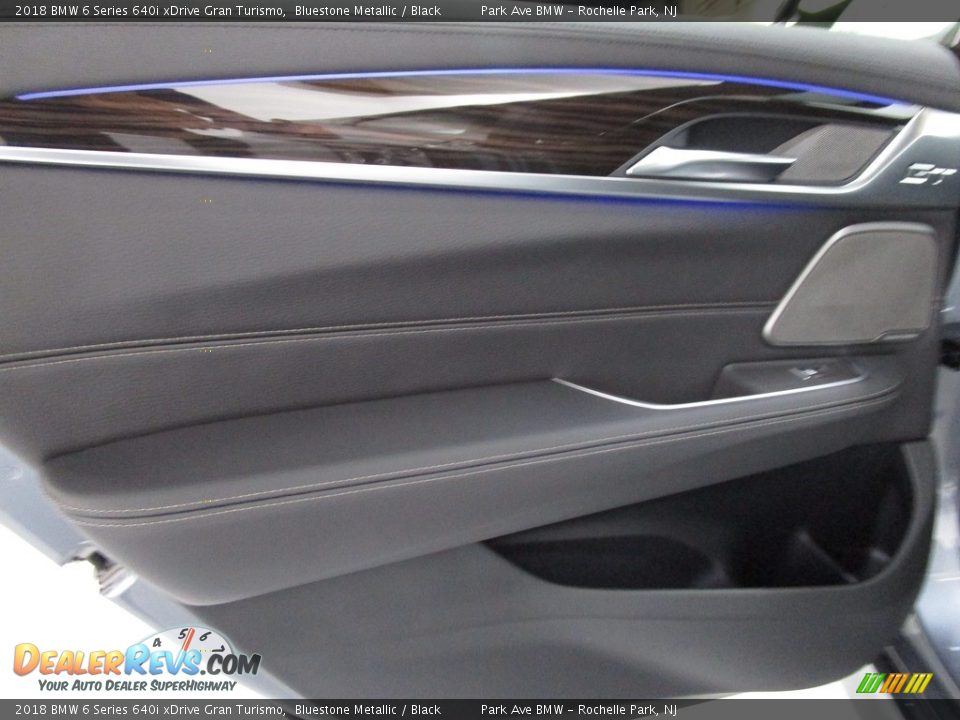 2018 BMW 6 Series 640i xDrive Gran Turismo Bluestone Metallic / Black Photo #10