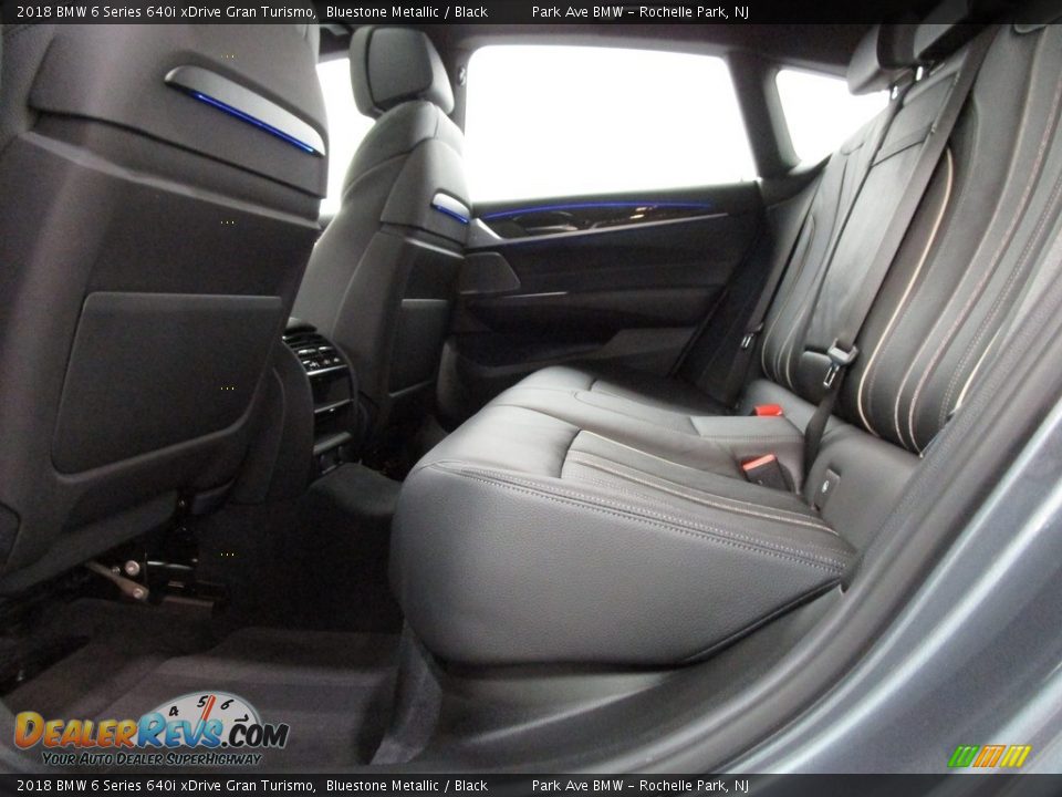 2018 BMW 6 Series 640i xDrive Gran Turismo Bluestone Metallic / Black Photo #12