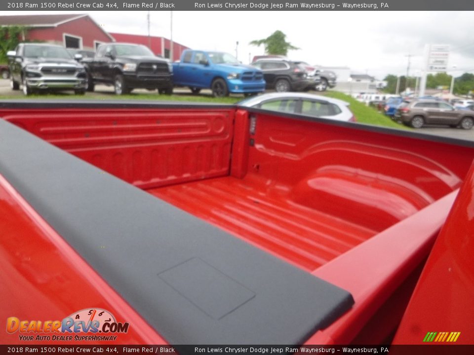 2018 Ram 1500 Rebel Crew Cab 4x4 Flame Red / Black Photo #14