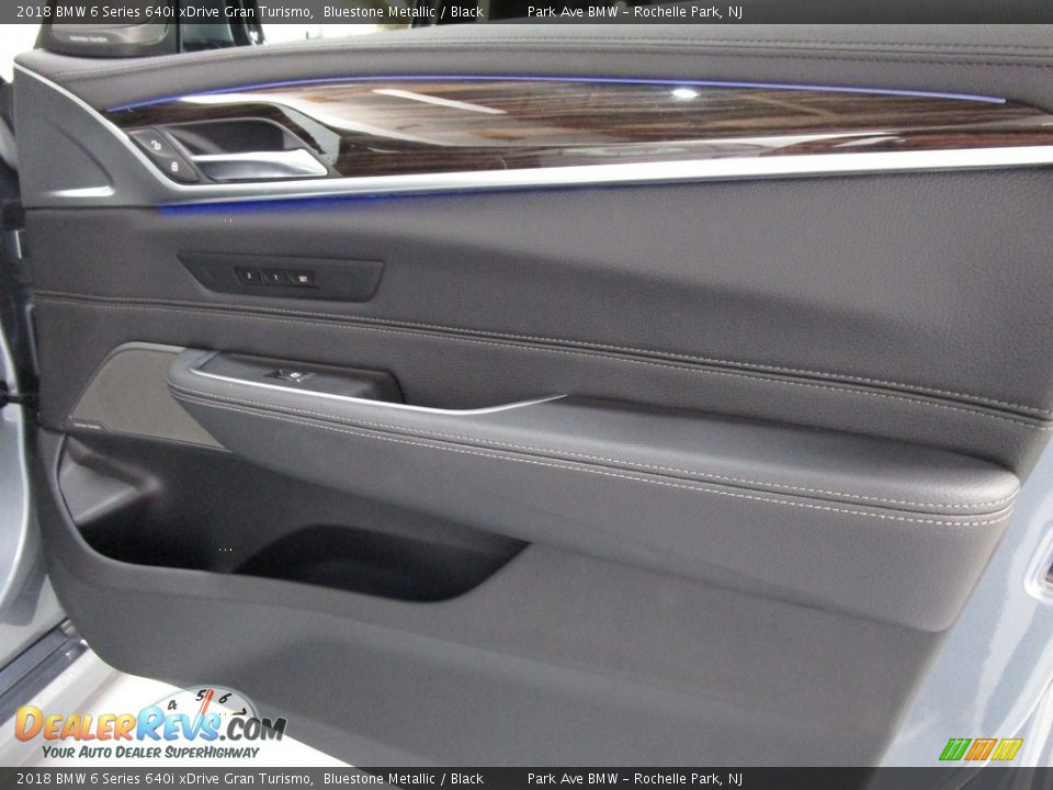 2018 BMW 6 Series 640i xDrive Gran Turismo Bluestone Metallic / Black Photo #13