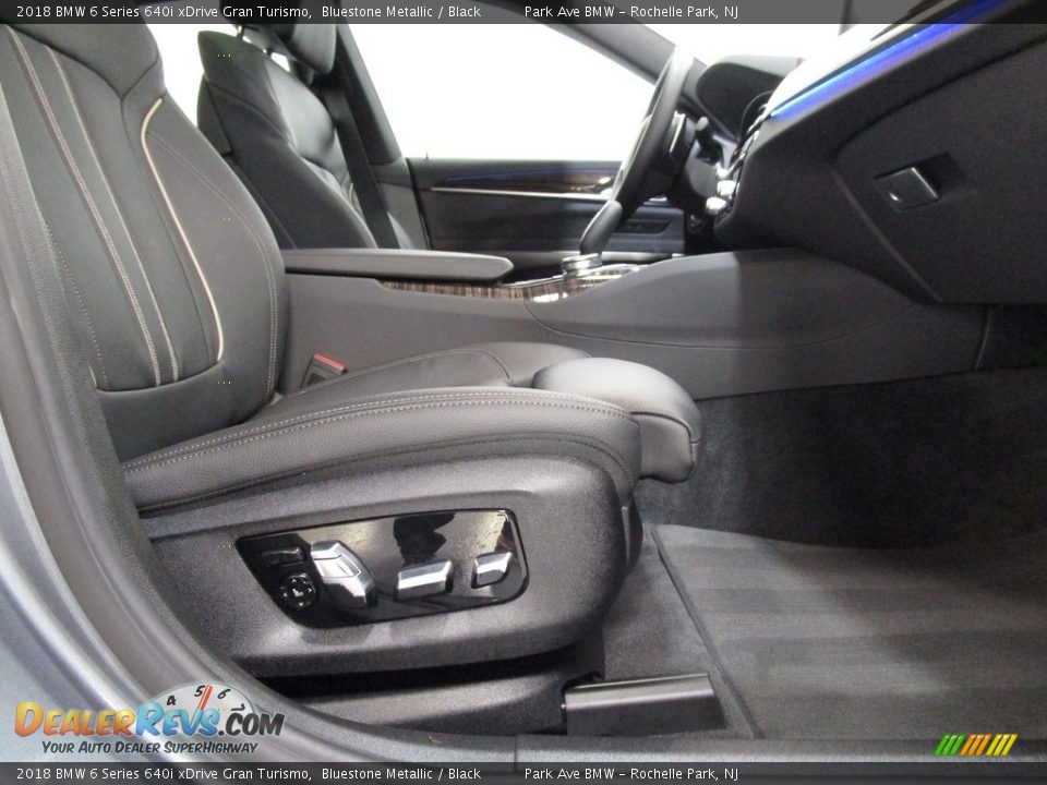 2018 BMW 6 Series 640i xDrive Gran Turismo Bluestone Metallic / Black Photo #15
