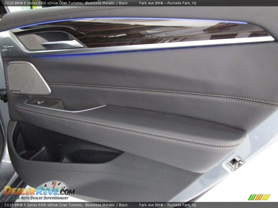 2018 BMW 6 Series 640i xDrive Gran Turismo Bluestone Metallic / Black Photo #16