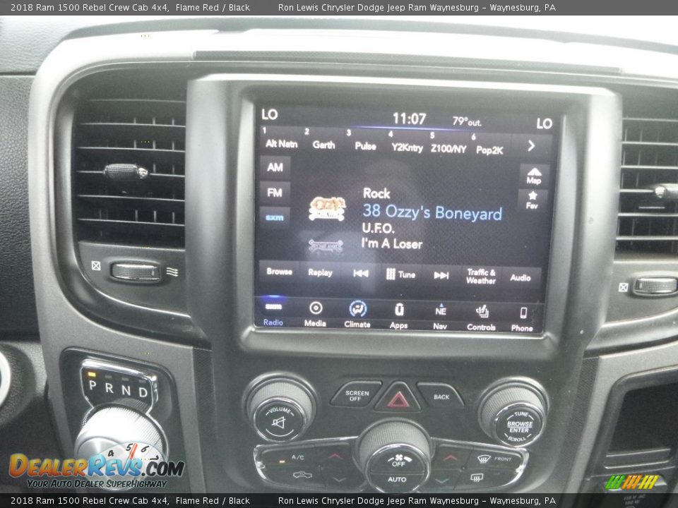 2018 Ram 1500 Rebel Crew Cab 4x4 Flame Red / Black Photo #18