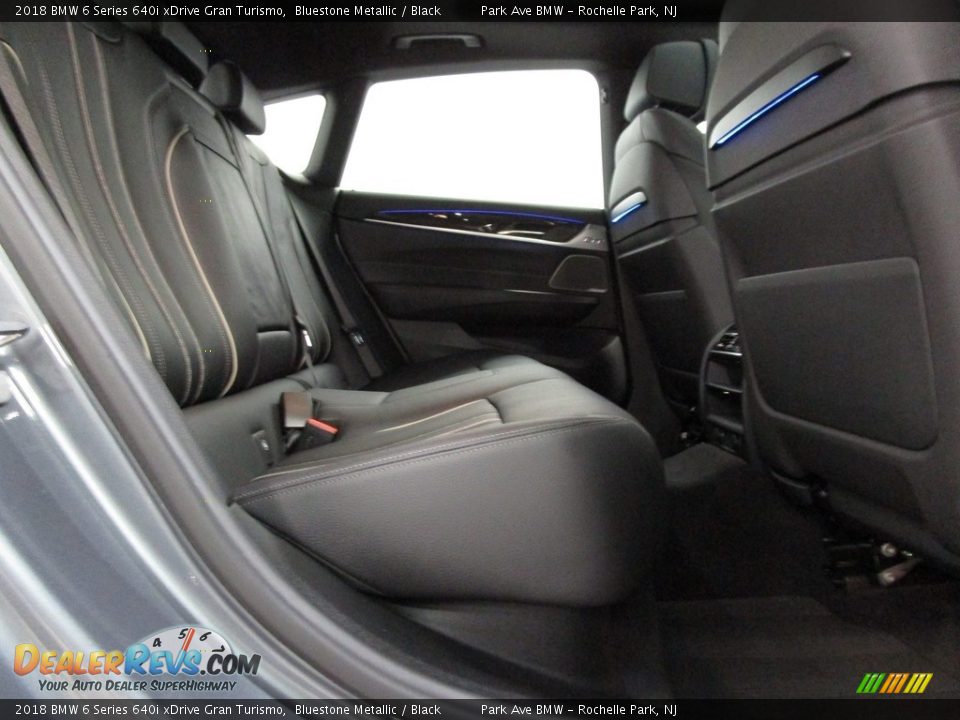 2018 BMW 6 Series 640i xDrive Gran Turismo Bluestone Metallic / Black Photo #18