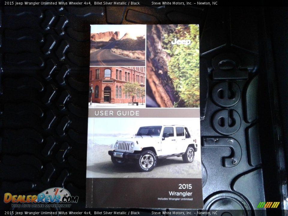 2015 Jeep Wrangler Unlimited Willys Wheeler 4x4 Billet Silver Metallic / Black Photo #28