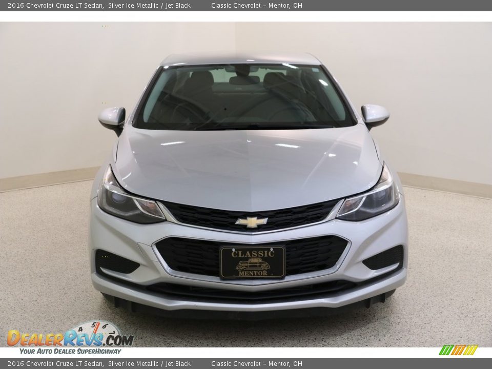 2016 Chevrolet Cruze LT Sedan Silver Ice Metallic / Jet Black Photo #2