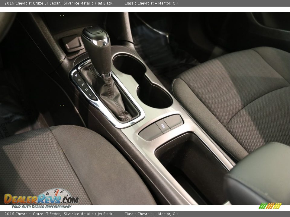 2016 Chevrolet Cruze LT Sedan Silver Ice Metallic / Jet Black Photo #13