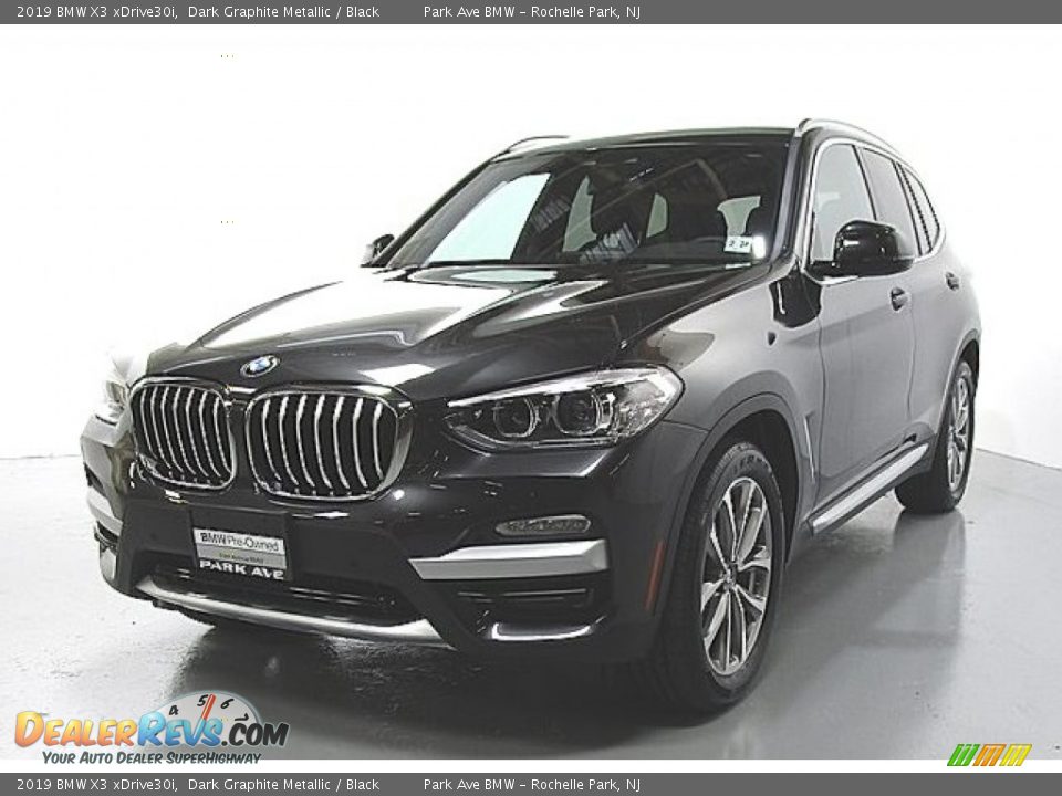 2019 BMW X3 xDrive30i Dark Graphite Metallic / Black Photo #1