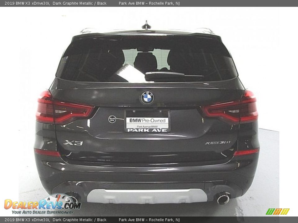 2019 BMW X3 xDrive30i Dark Graphite Metallic / Black Photo #3