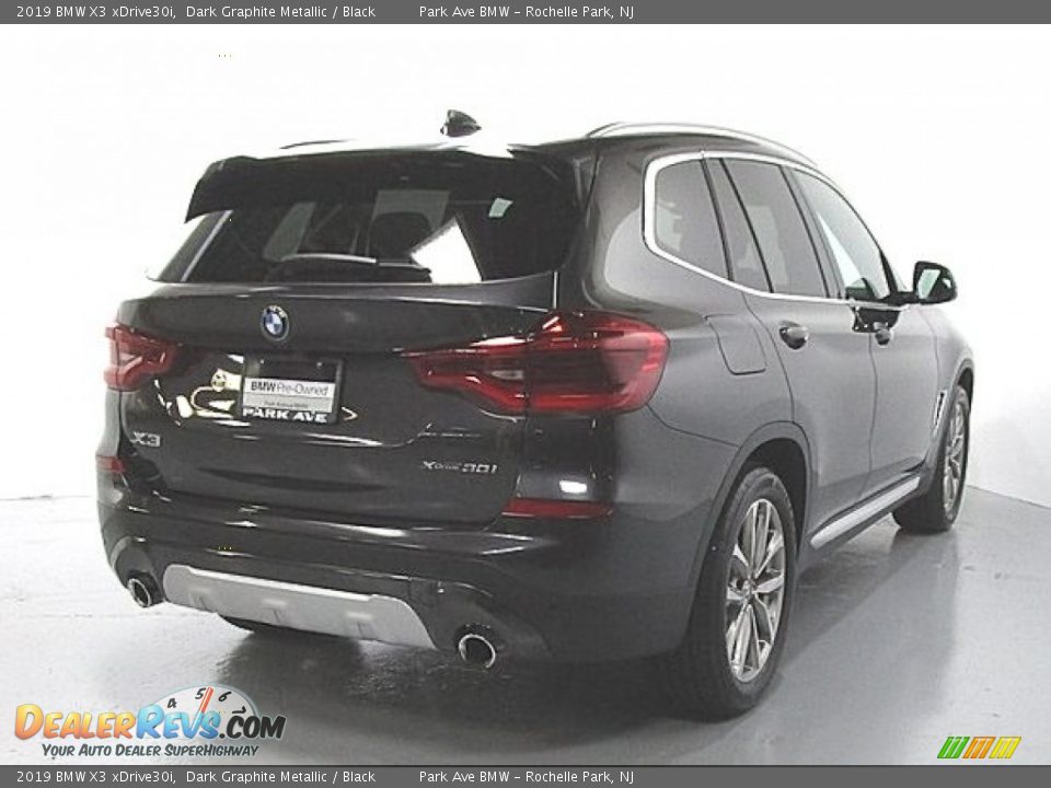 2019 BMW X3 xDrive30i Dark Graphite Metallic / Black Photo #4