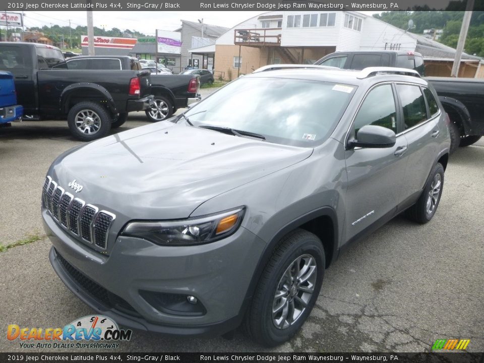 2019 Jeep Cherokee Latitude Plus 4x4 Sting-Gray / Black Photo #1