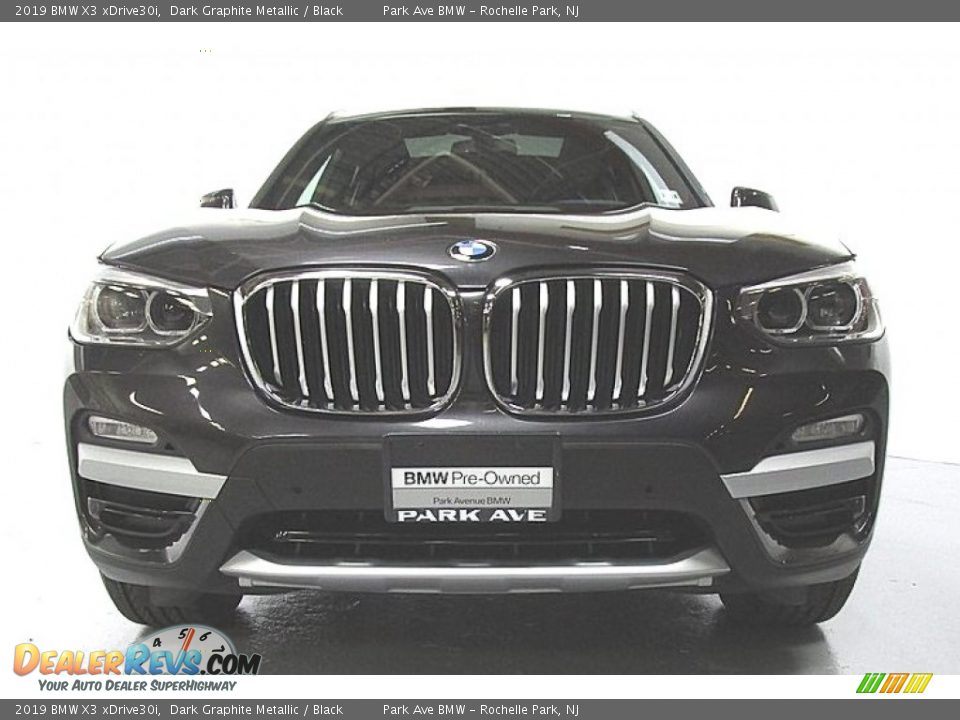 2019 BMW X3 xDrive30i Dark Graphite Metallic / Black Photo #7