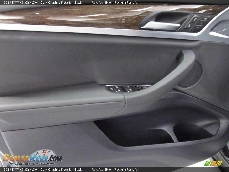 2019 BMW X3 xDrive30i Dark Graphite Metallic / Black Photo #8