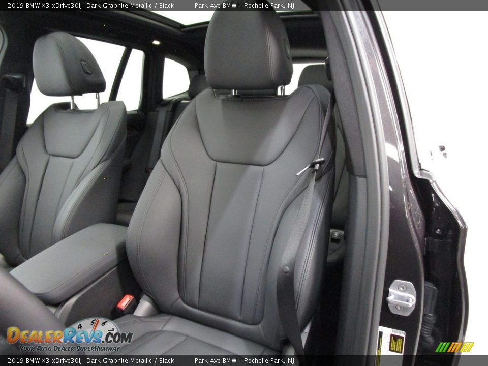 2019 BMW X3 xDrive30i Dark Graphite Metallic / Black Photo #9