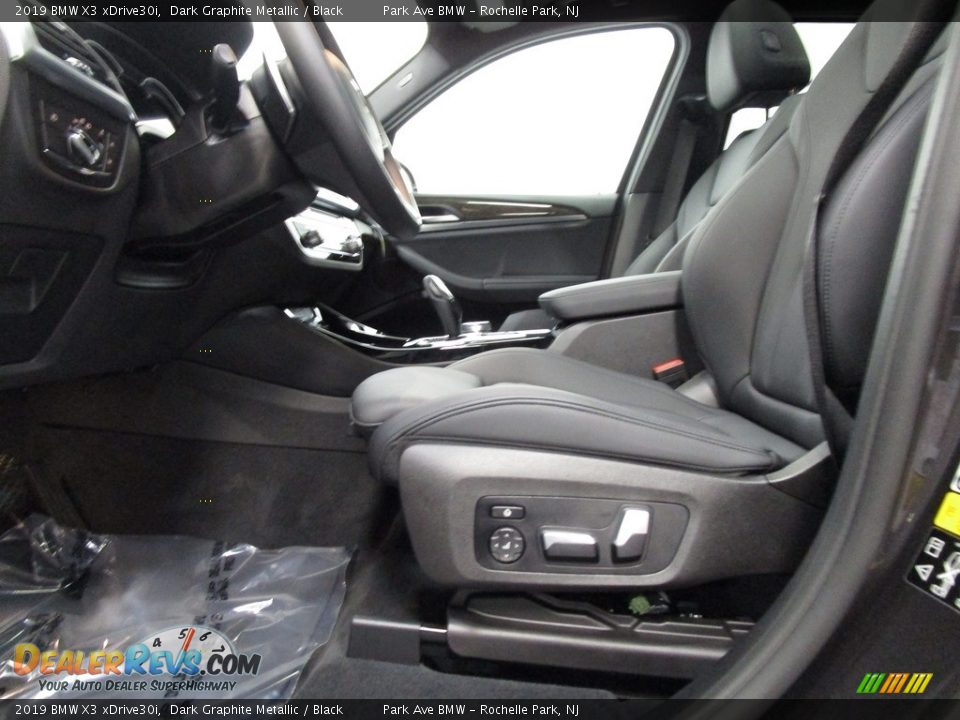 2019 BMW X3 xDrive30i Dark Graphite Metallic / Black Photo #10