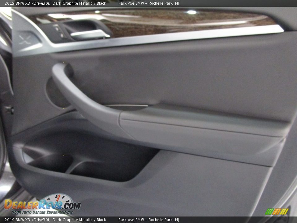 2019 BMW X3 xDrive30i Dark Graphite Metallic / Black Photo #14