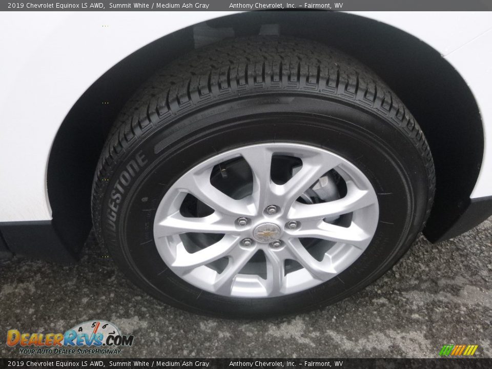 2019 Chevrolet Equinox LS AWD Summit White / Medium Ash Gray Photo #2