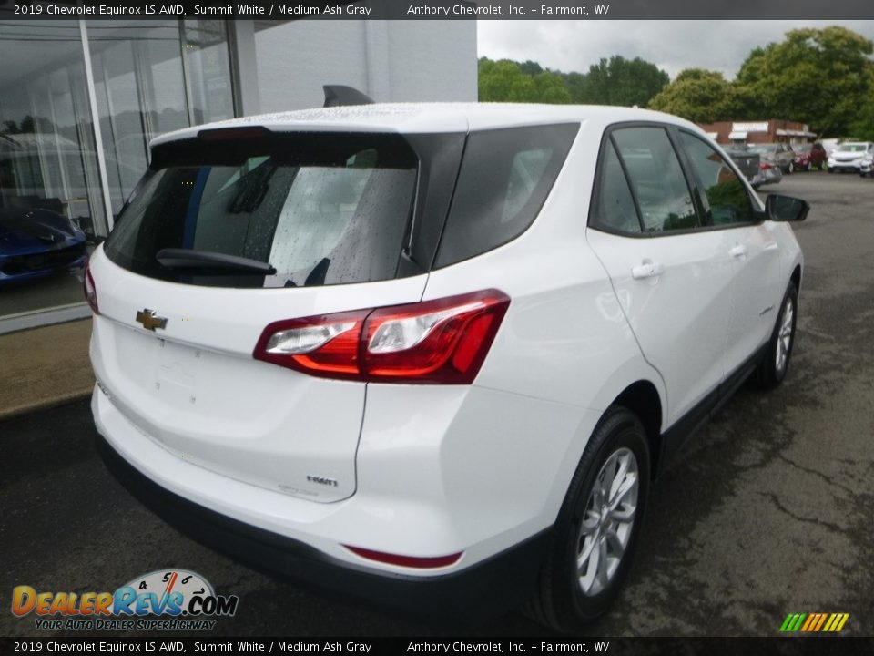 2019 Chevrolet Equinox LS AWD Summit White / Medium Ash Gray Photo #4