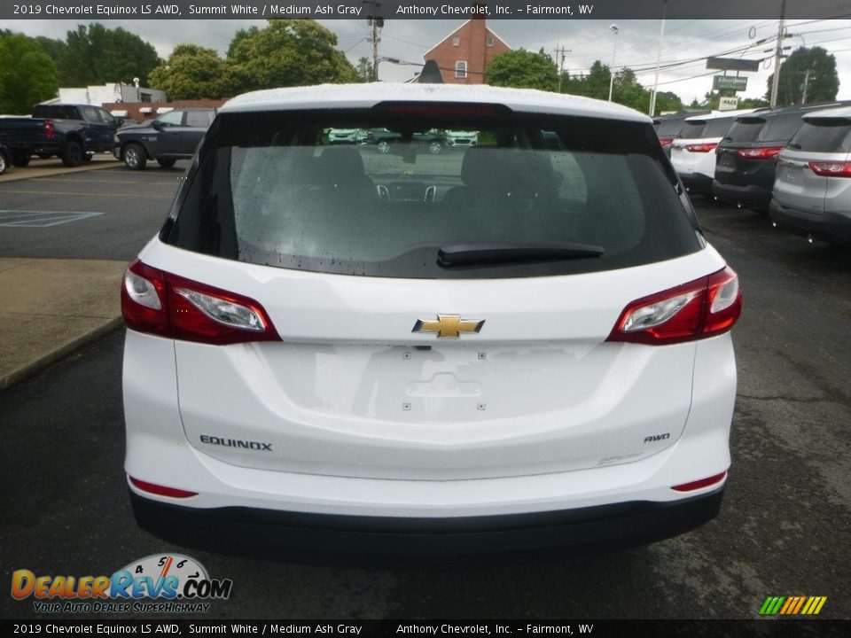 2019 Chevrolet Equinox LS AWD Summit White / Medium Ash Gray Photo #5