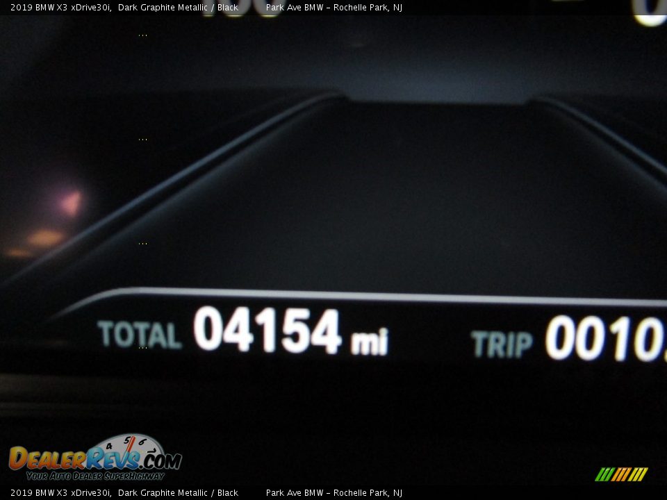 2019 BMW X3 xDrive30i Dark Graphite Metallic / Black Photo #25