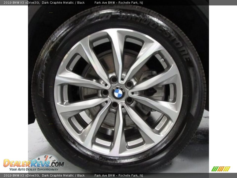 2019 BMW X3 xDrive30i Dark Graphite Metallic / Black Photo #29