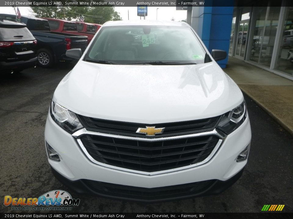 2019 Chevrolet Equinox LS AWD Summit White / Medium Ash Gray Photo #9