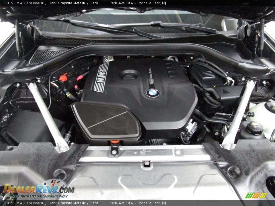 2019 BMW X3 xDrive30i Dark Graphite Metallic / Black Photo #30