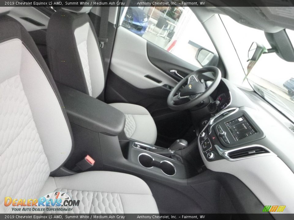 2019 Chevrolet Equinox LS AWD Summit White / Medium Ash Gray Photo #10