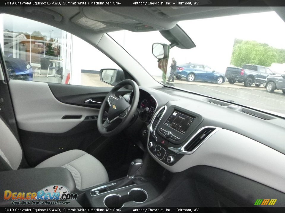 2019 Chevrolet Equinox LS AWD Summit White / Medium Ash Gray Photo #11