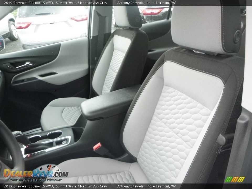 2019 Chevrolet Equinox LS AWD Summit White / Medium Ash Gray Photo #14