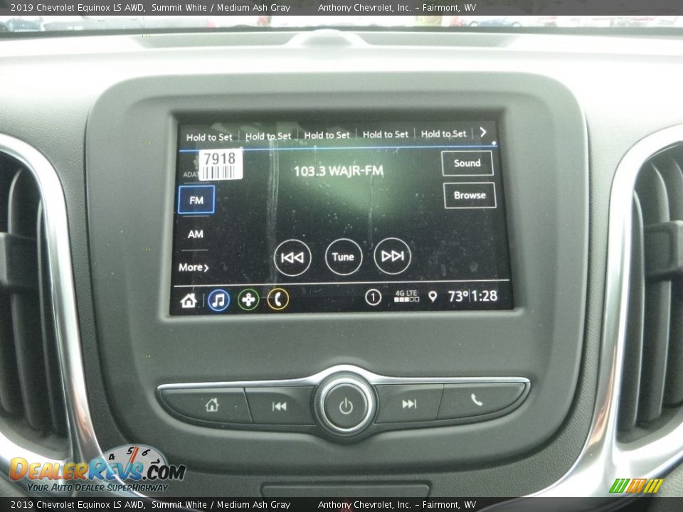 2019 Chevrolet Equinox LS AWD Summit White / Medium Ash Gray Photo #16