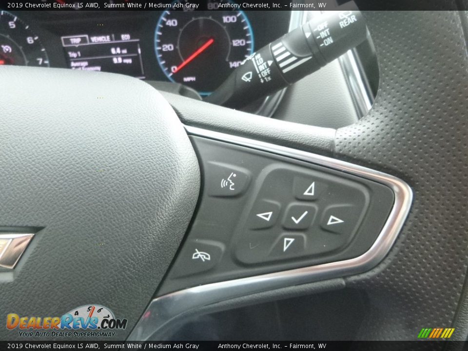 2019 Chevrolet Equinox LS AWD Summit White / Medium Ash Gray Photo #18